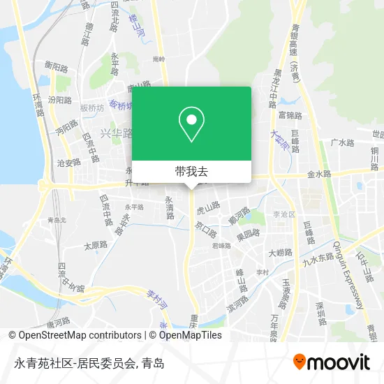 永青苑社区-居民委员会地图