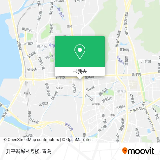 升平新城-4号楼地图