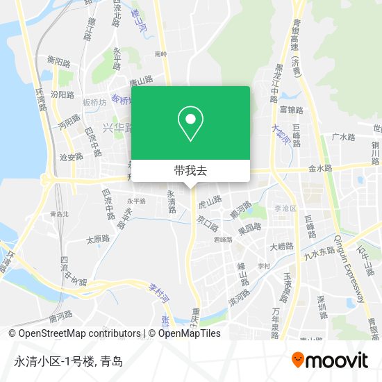 永清小区-1号楼地图