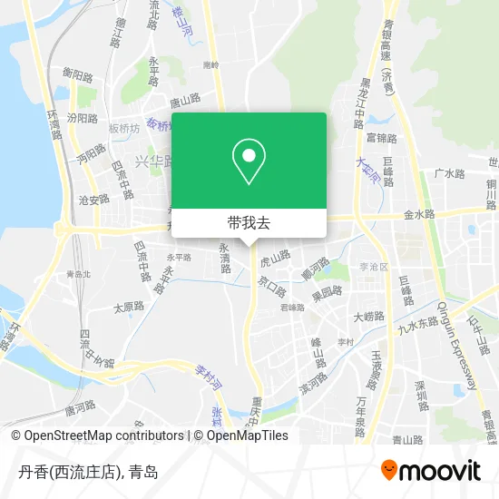 丹香(西流庄店)地图
