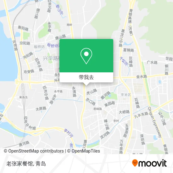 老张家餐馆地图