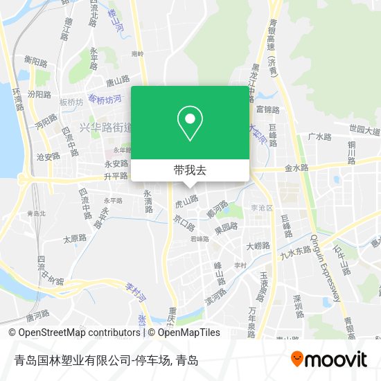 青岛国林塑业有限公司-停车场地图