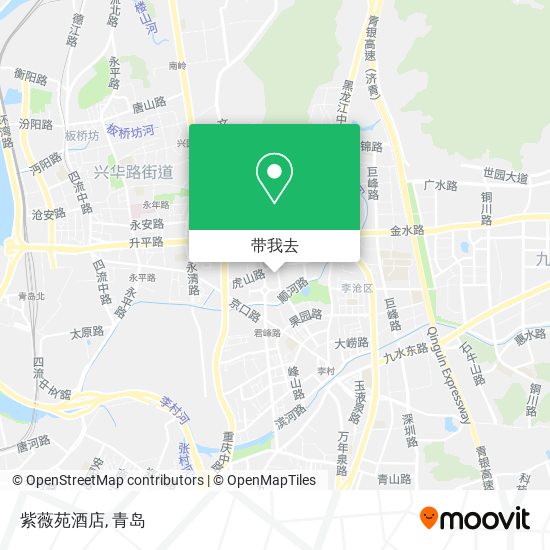 紫薇苑酒店地图