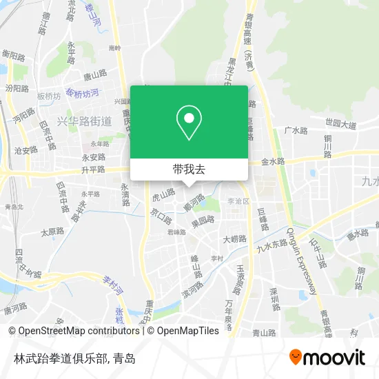 林武跆拳道俱乐部地图