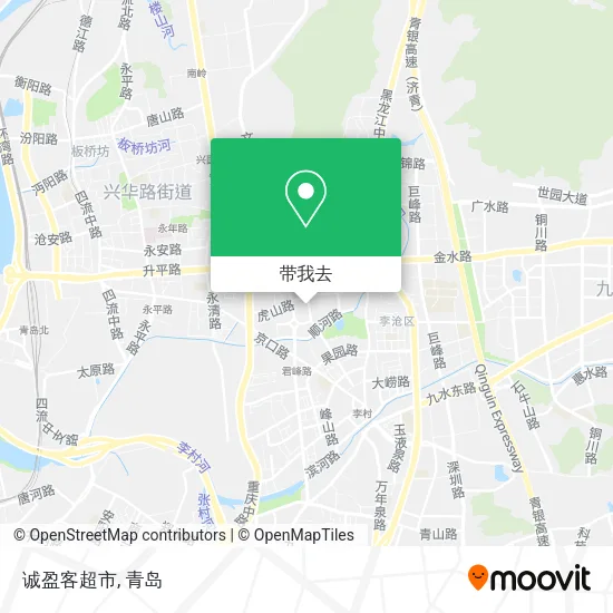 诚盈客超市地图