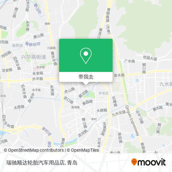 瑞驰顺达轮胎汽车用品店地图