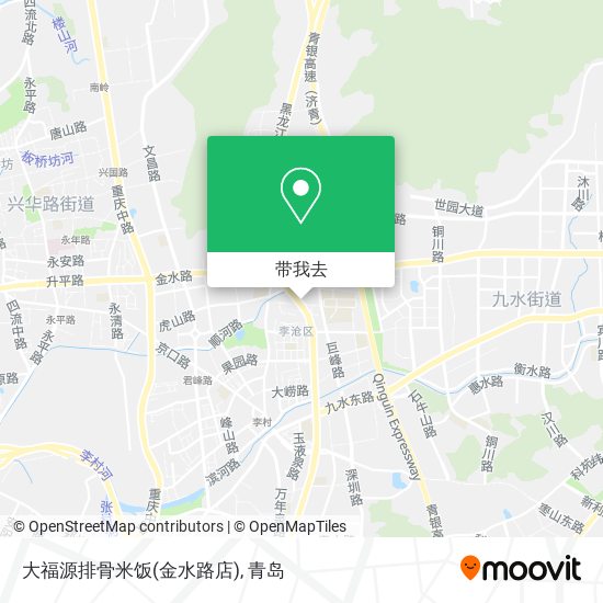 大福源排骨米饭(金水路店)地图