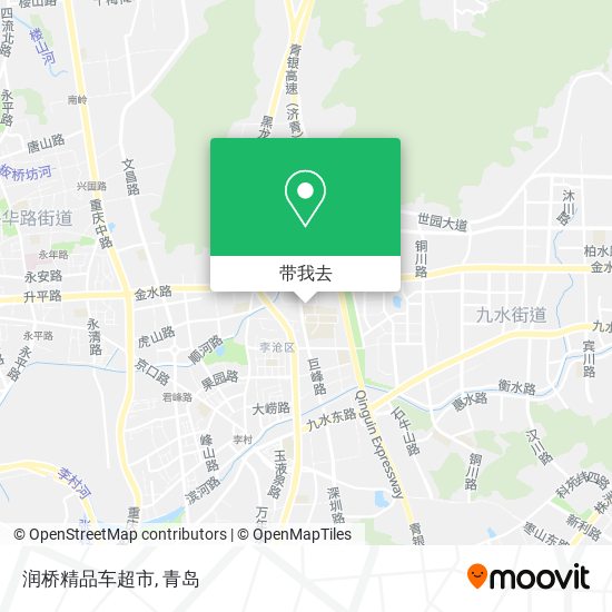 润桥精品车超市地图