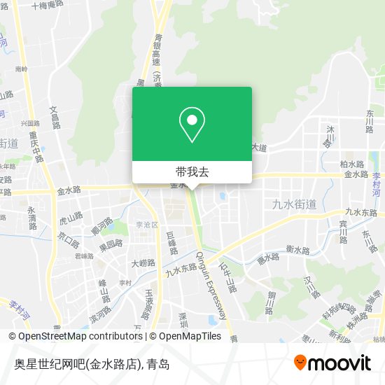 奥星世纪网吧(金水路店)地图