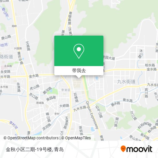 金秋小区二期-19号楼地图