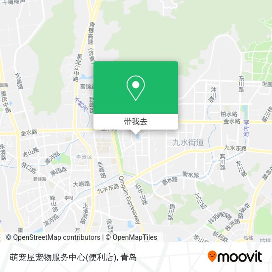 萌宠屋宠物服务中心(便利店)地图