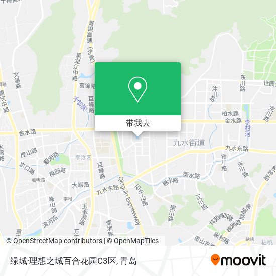 绿城·理想之城百合花园C3区地图
