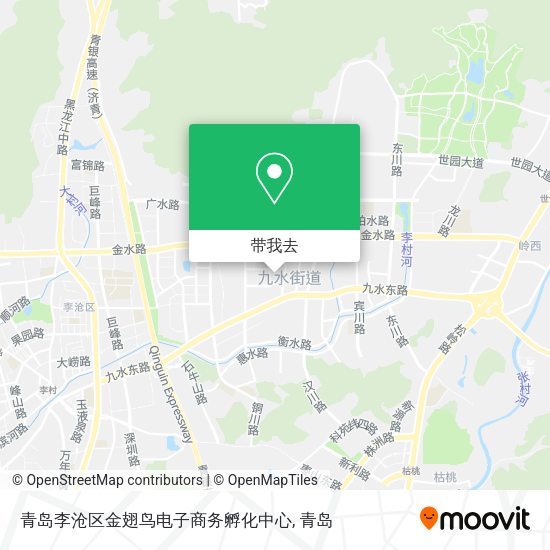 青岛李沧区金翅鸟电子商务孵化中心地图