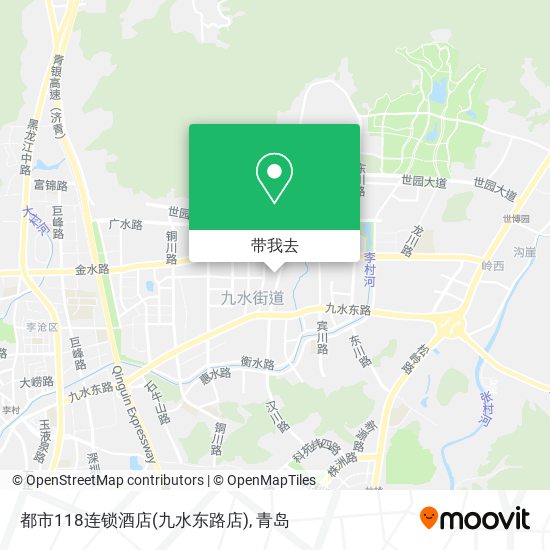 都市118连锁酒店(九水东路店)地图