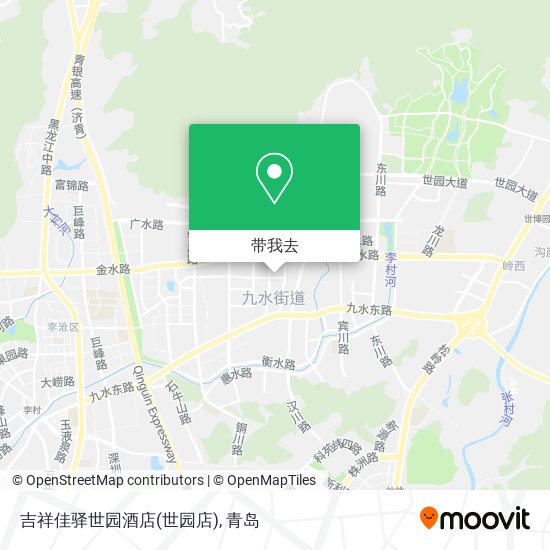 吉祥佳驿世园酒店(世园店)地图