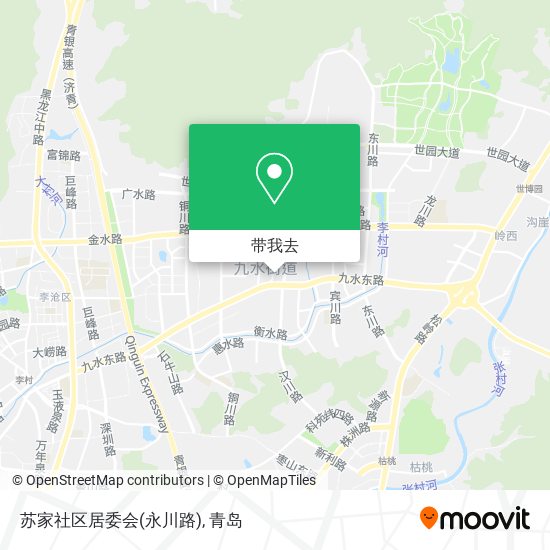 苏家社区居委会(永川路)地图