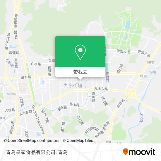 青岛皇家食品有限公司地图