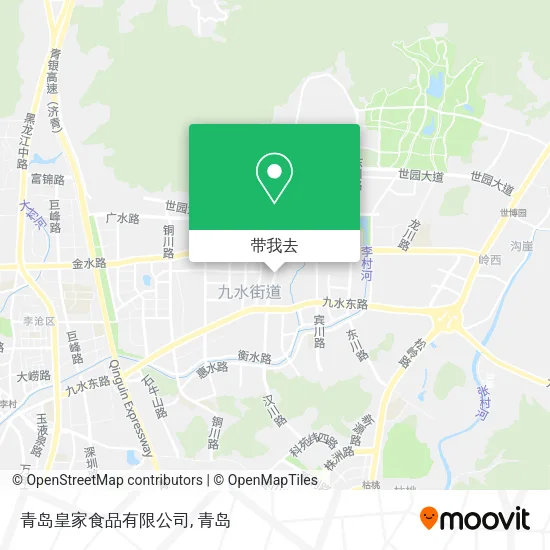 青岛皇家食品有限公司地图