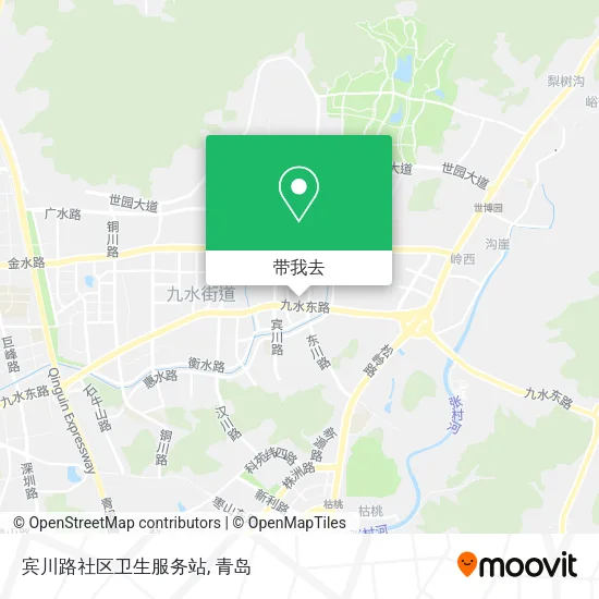 宾川路社区卫生服务站地图