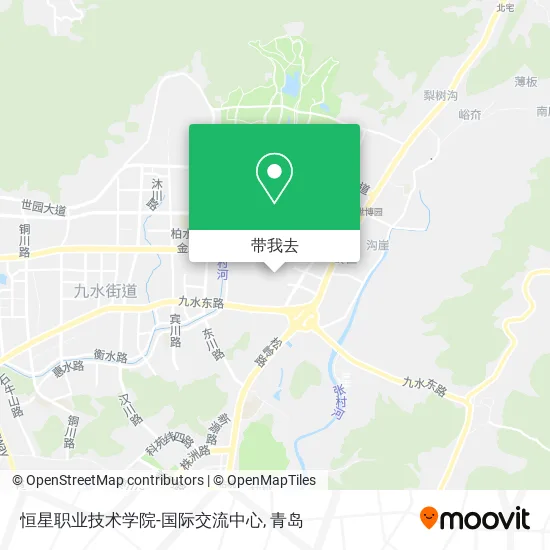恒星职业技术学院-国际交流中心地图