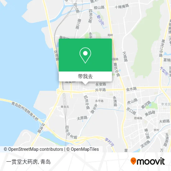 一贯堂大药房地图