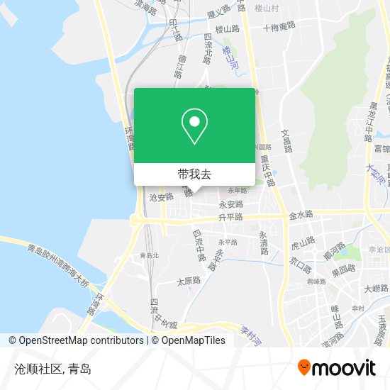 沧顺社区地图