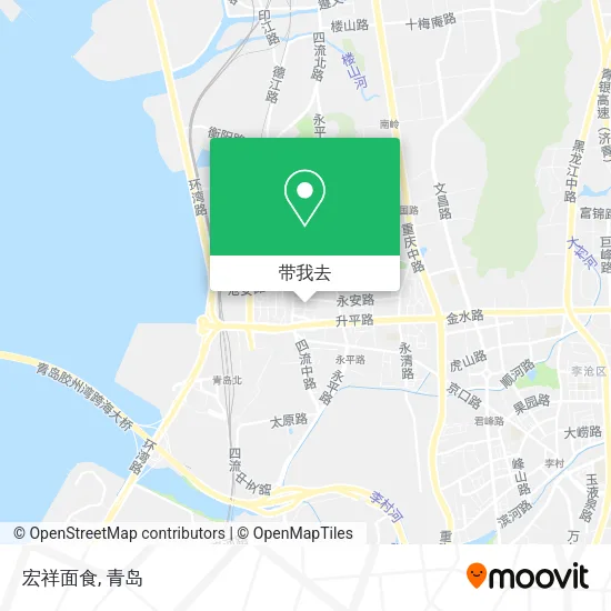 宏祥面食地图