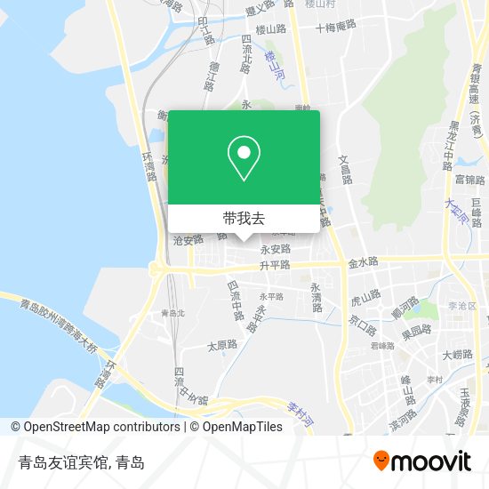 青岛友谊宾馆地图