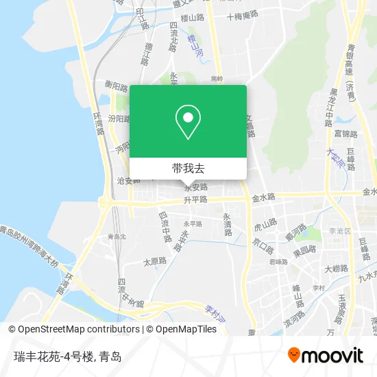 瑞丰花苑-4号楼地图