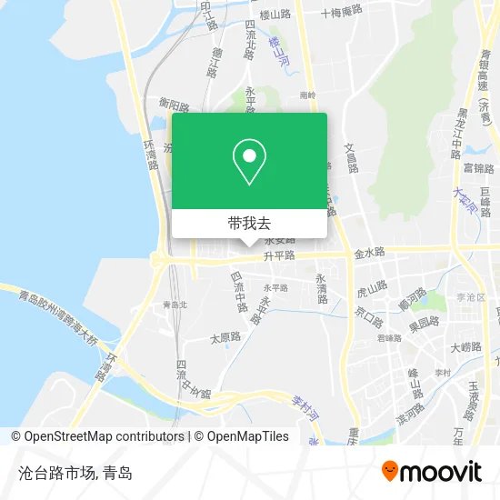沧台路市场地图