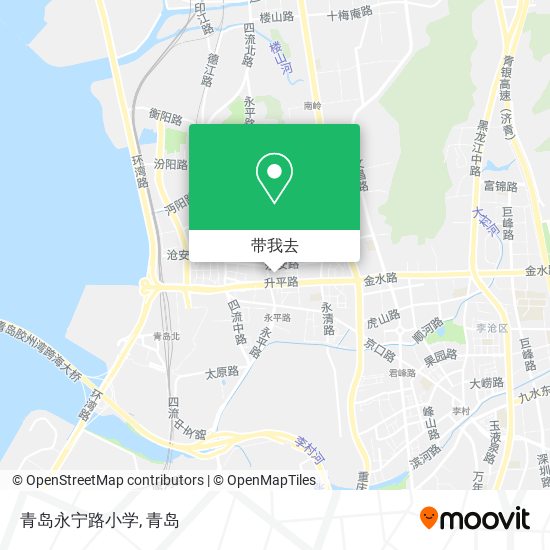 青岛永宁路小学地图