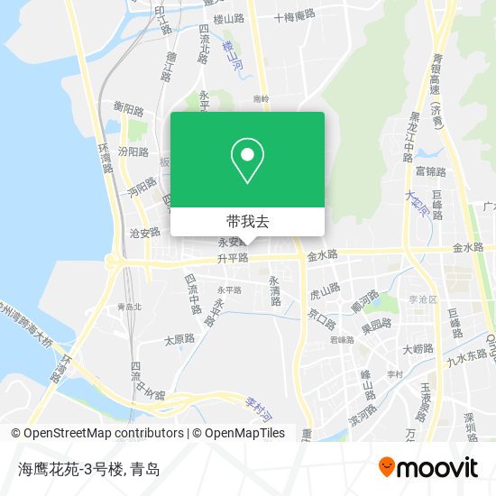 海鹰花苑-3号楼地图