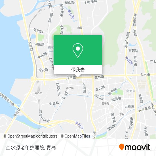 金水源老年护理院地图