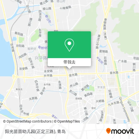阳光苗苗幼儿园(正定三路)地图