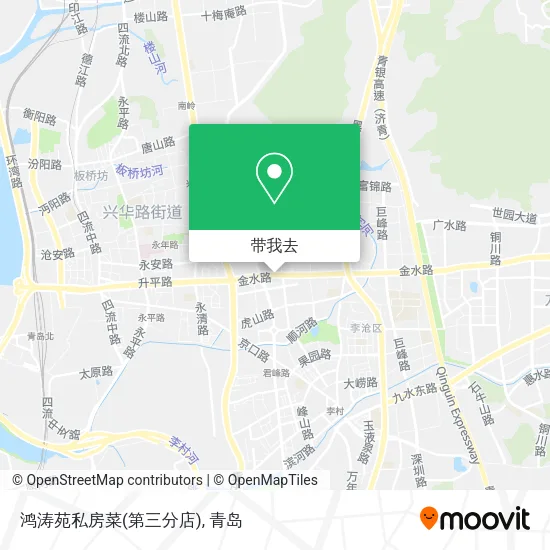 鸿涛苑私房菜(第三分店)地图