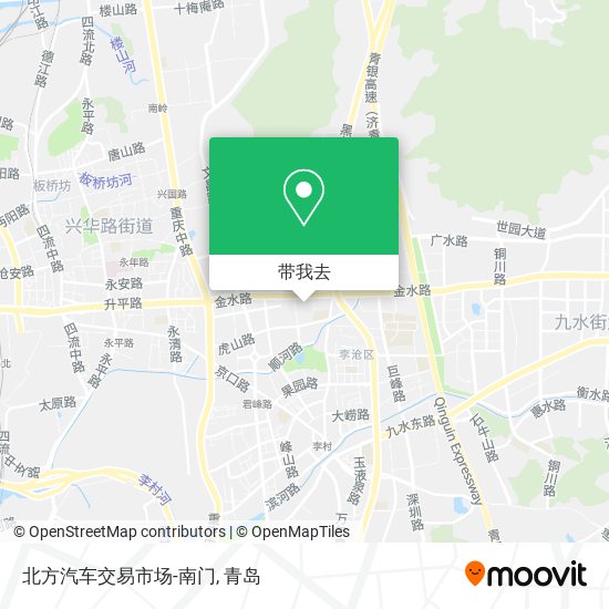 北方汽车交易市场-南门地图