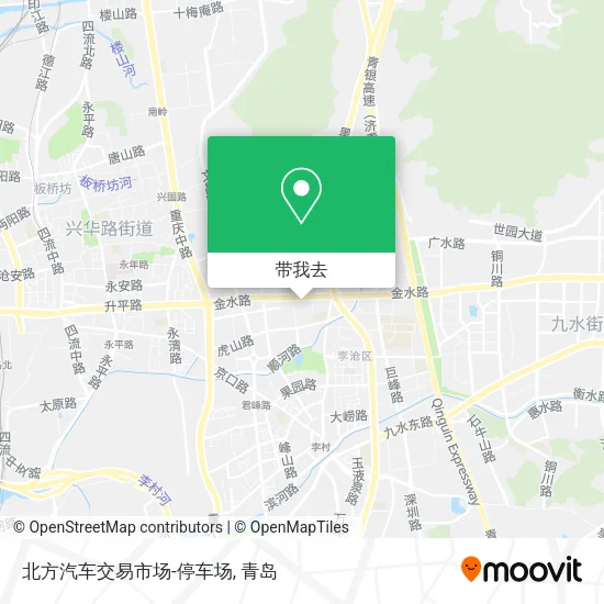 北方汽车交易市场-停车场地图