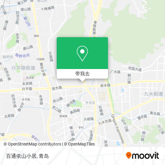 百通依山小居地图