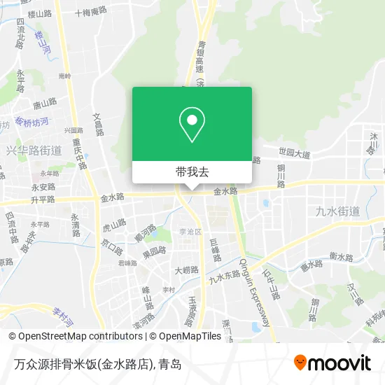 万众源排骨米饭(金水路店)地图