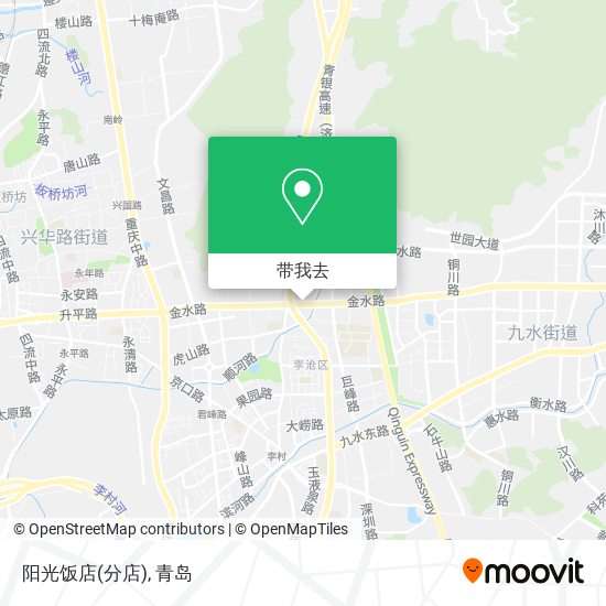 阳光饭店(分店)地图