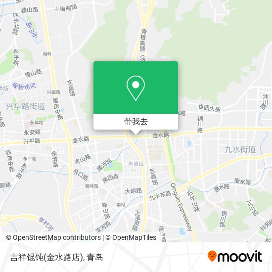 吉祥馄饨(金水路店)地图