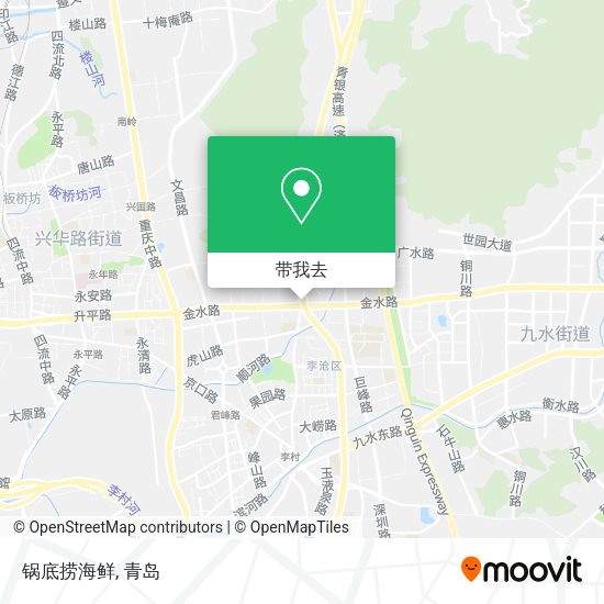 锅底捞海鲜地图
