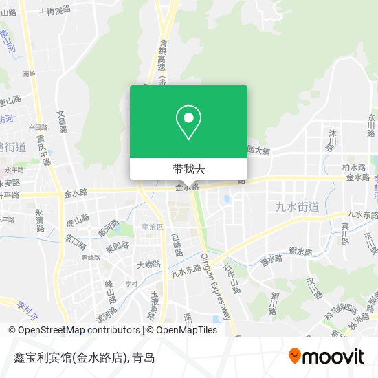 鑫宝利宾馆(金水路店)地图