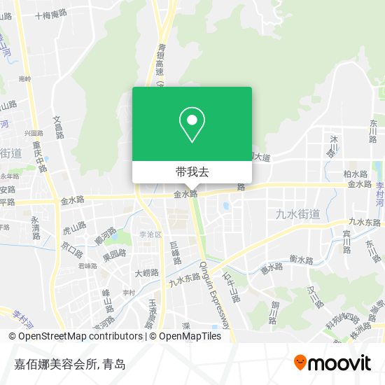 嘉佰娜美容会所地图