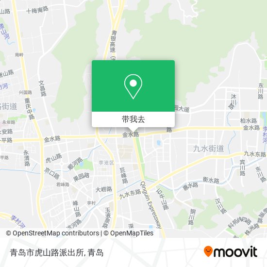 青岛市虎山路派出所地图