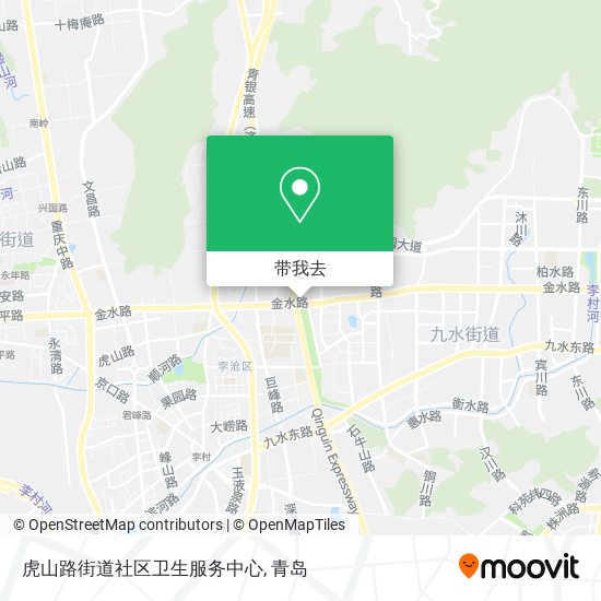 虎山路街道社区卫生服务中心地图