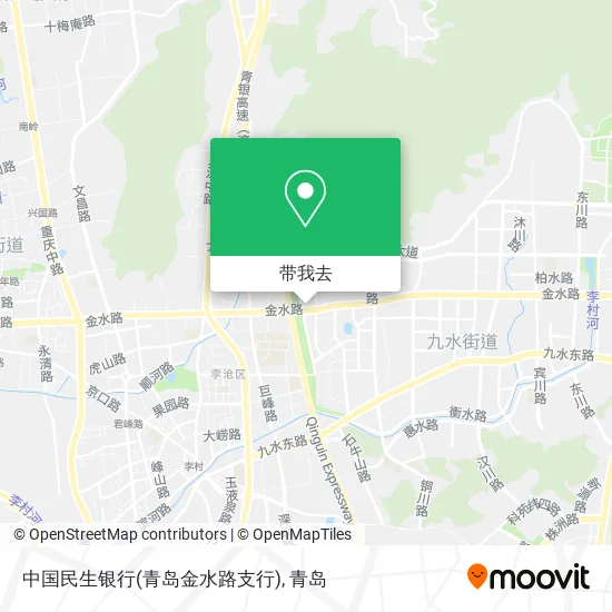 中国民生银行(青岛金水路支行)地图