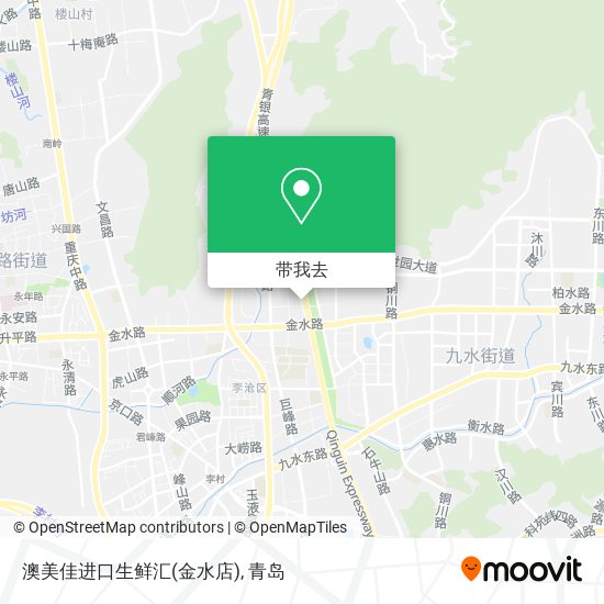 澳美佳进口生鲜汇(金水店)地图