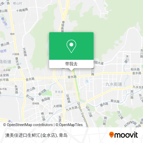 澳美佳进口生鲜汇(金水店)地图
