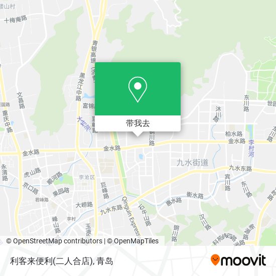 利客来便利(二人合店)地图